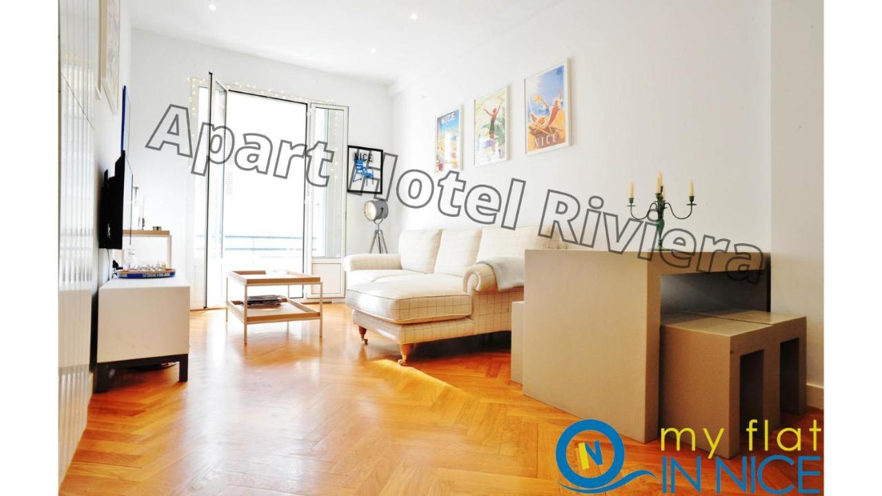 Aparthotel Riviera - Nice Cote D'Azur - Grimaldi Ac - Promenade Des Anglais Exterior foto